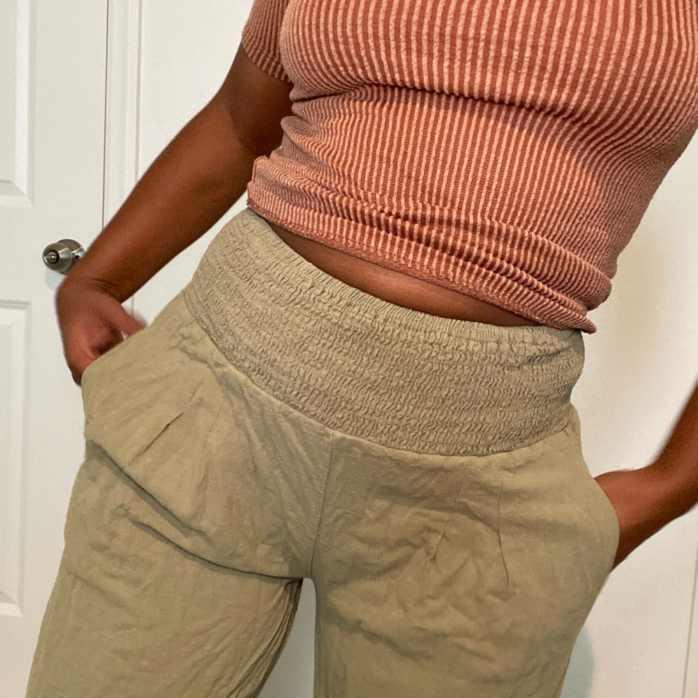Sage Green Pants